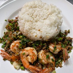 คั่วพริกเกลือ กุ้ง