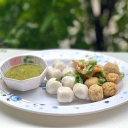 (สาขา2)ก๋วยเตี๋ยวลูกชิ้นปลา(ตาแห้ง)