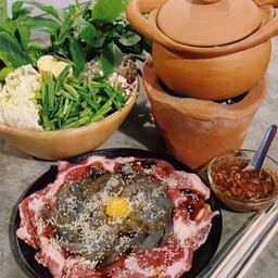 แจ่วฮ้อนรวม ( หมู เนื้อ ทะเล )