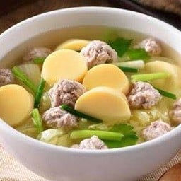 แกงจืดเต้าหู้หมูสับ