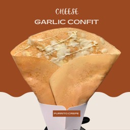 เครปเนยกระเทียมกงฟีชีส