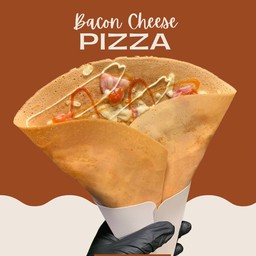 เครปพิซซ่าเบค่อนชีส