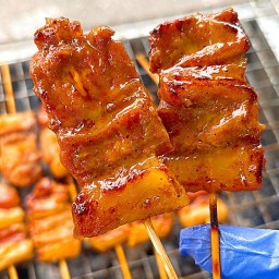 หมูปิ้งที่จริงใจ(หมูปิ้งโบราณ) ซ.สันติคาม4 7-11 ซ.สันติคาม4