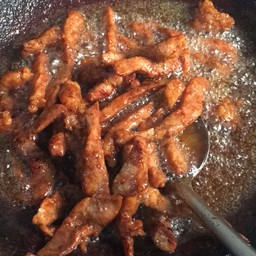 เนื้อเค็มทอด ขีดละ