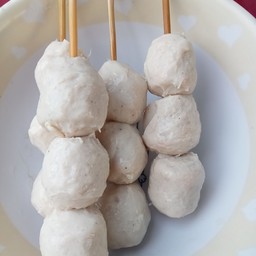 ลูกชิ้นหมูเซตคู่ 2ไม้