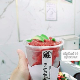 สมูทตี้ บลูเบอร์รี่ สตรอเบอร์รี่ แบล็คเบอร์รี่(รวม) , สตรอว์เบอร์รี  มิกซ์อโวคาโด(fresh fruit)