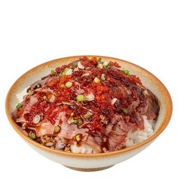 ข้าวหน้าเนื้อวากิว