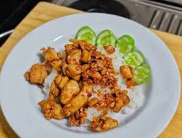 Garlic Chicken (Rice)