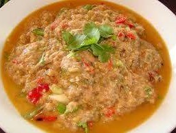 แจ่วปลาทู+ผักลวก