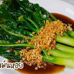 คะน้าฮ่องกงน้ำมันหอย