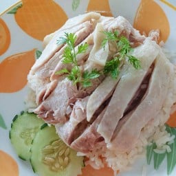 ต.เนื้อย่าง กะเพรา-ข้าวมันไก่ ห้าแยกสันติธรรม