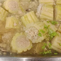 มะระยัดไส้+ข้าว