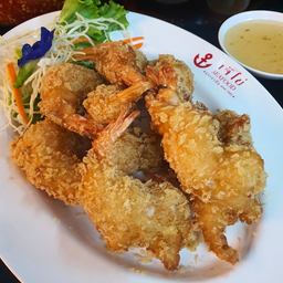 กุ้งชุบแป้งทอด