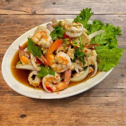 ส้มตำ ตามสั่งรสเด็ด เครื่องแน่น ต้องร้านลองมานัวร์ - สาขาเลียบคลองสอง คลองสอง คลองหลวง