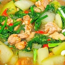 แกงไก่ใส่ฟัก