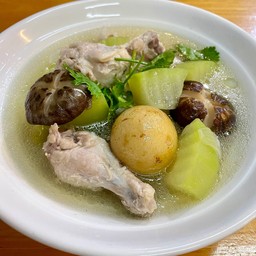 ไก่ตุ๋นฟักมะนาวดอง