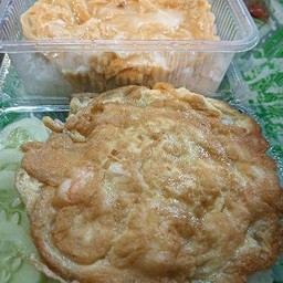 ข้าวไข่เจียวร้อนๆนุ่มๆ(ไข่2ใบ)