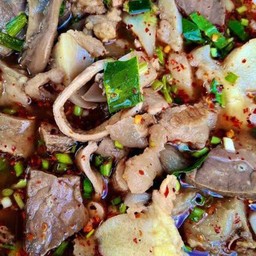 ต้มขมเครื่องในเนื้อรวม