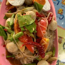 ส้มตำเส้นลวก