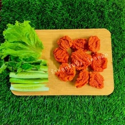 ลูกชิ้นปลาแดง ทอด !!