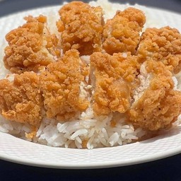 ข้าวสันในไก่กรอบ