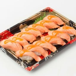 แซลมอน ไซเคียว อะบูริ ซูชิ (12คำ)