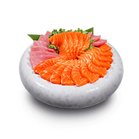 SALMON-TUNA SASHIMI (0.5KG)