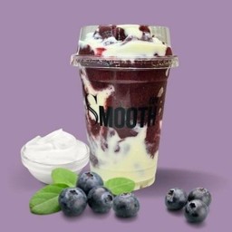 บลูเบอร์รี สมูทตี้ โยเกิร์ต