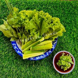เพิ่มผักกับน้ำจิ้ม