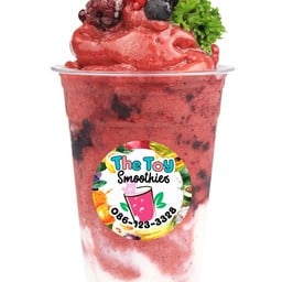 มิกซ์เบอร์รีสมูทตี้โยเกิร์ต