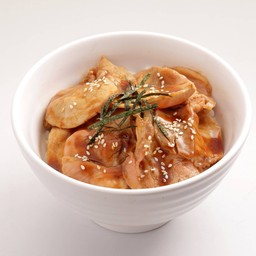 ข้าวหน้าหมูสไลด์