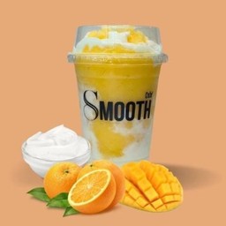 มะม่วง-ส้ม สมูทตี้ โยเกิร์ต