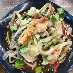 ยำปูม้าแซลมอน