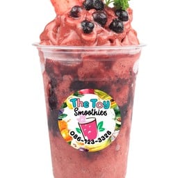 สตอเบอรี่บลูสมูทตี้