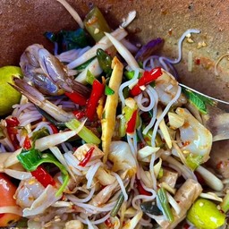 ตำป่ากุ้งสด