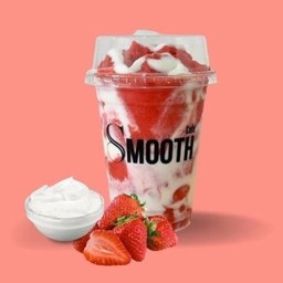 สตรอว์เบอร์รี สมูทตี้ โยเกิร์ต