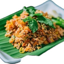 ลาบคั่วเนื้อ