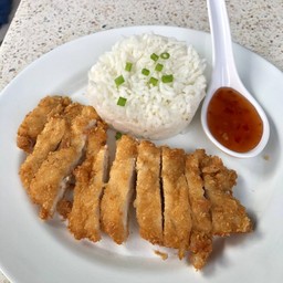 ข้าว ไก่ทอด