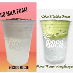 [เซตสุดฮิต] Coconut Matcha Foam + Coconut & Milk Foam