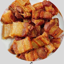 หมูสามชั้นทอดน้ำปลา