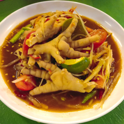 ตำตีนไก่.