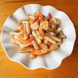 ไหลบัวผัดน้ำมันหอย