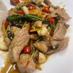 ข้าวราดผัดฉ่า