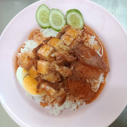 ข้าวหมูกรอบล้วน