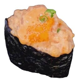 ซูชิเนงิแซลมอน (แซลมอนสับ) Negi Salmon Sushi