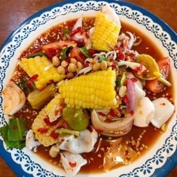 ตำปลาหมึก