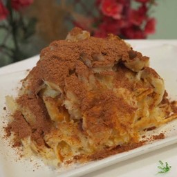 โรตีนม + โอวัลติน