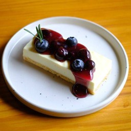 Blueberry cheese pie