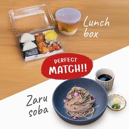 Combo ชุดอาหารกลางวัน+โซบะเย็น