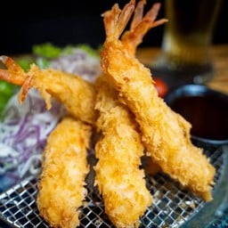 กุ้งชุบเกล็ดขนมปังทอด